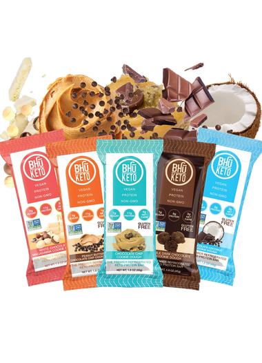 Bhu Keto Bars Variety Pack