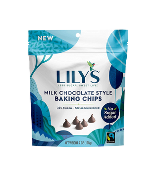 Lilys Less Sugar Baking Chips 7oz Resealable Bags
