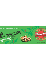 Raway Raw Vegan Chocolate Bars Dark Chocolate Pistachio Praline