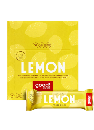 Snacks Vegan Lemon Protein Bar Gluten Free