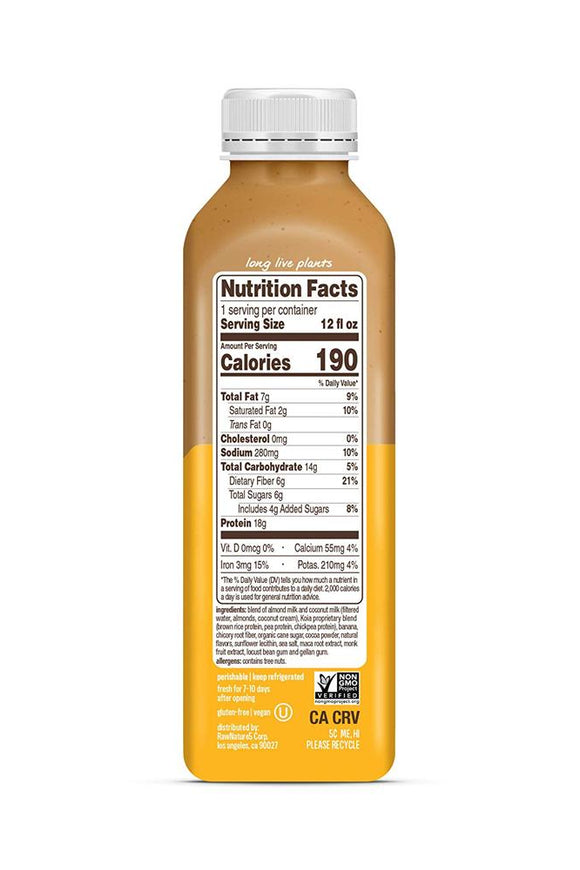 Koia Plant Protein Drink Chocolate Banana