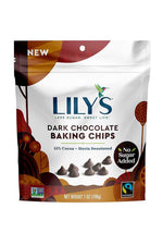 Lilys Less Sugar Baking Chips 7oz Resealable Bags