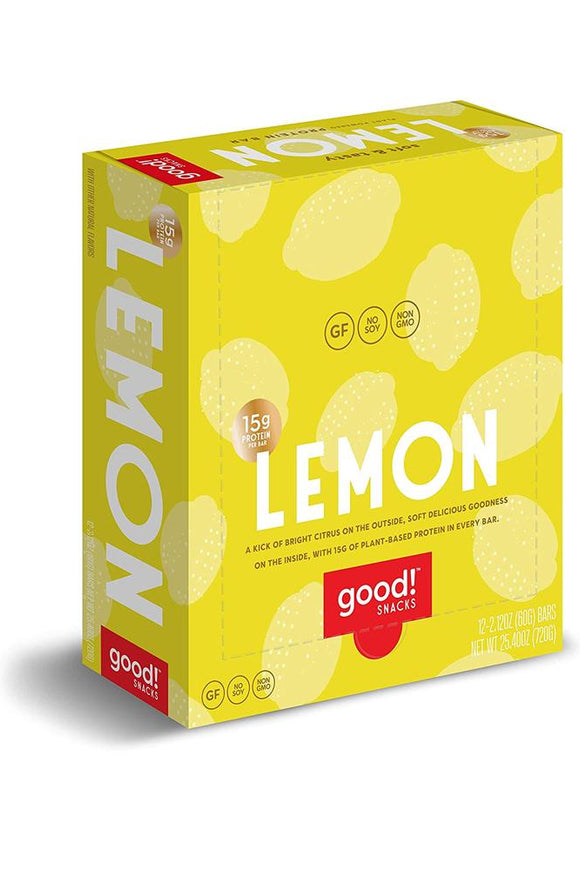 Snacks Vegan Lemon Protein Bar Gluten Free